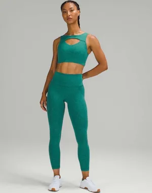 Lululemon Everlux Cut-Out Train Bra *Medium Support, B/C Cups Crunch Teal Lagoon 6 thumbnail 7