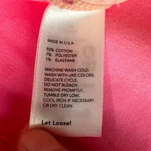 Kate Spade Saturday Pink Peach Colorblock Skinny Jeans Womens 26 Made in USA‎ thumbnail 9