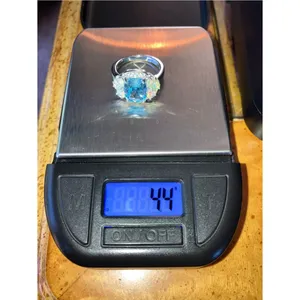 Sky Blue Topaz Ethiopian Opal Ring Size 5.75 thumbnail 10