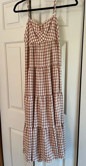 Hello Molly Maxi Gingham Dress thumbnail 3