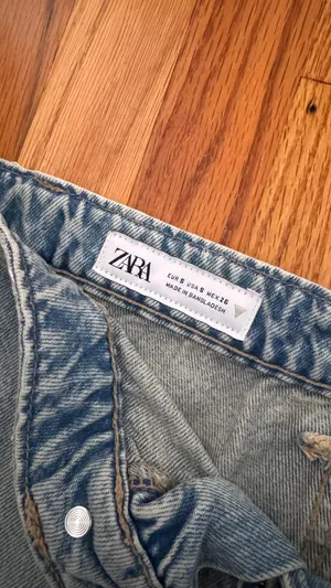ZARA Denim Skirt thumbnail 2