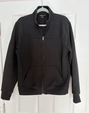 Michael Kors Ladies Full Zip Sweatshirt Size L thumbnail 1