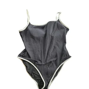 Aerie Wide Rib Scoop Full Coverage One Piece Swimsuit Size: XXL thumbnail 2