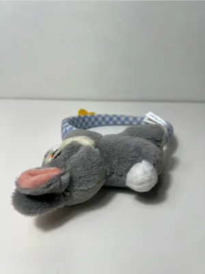 Tokyo Disney Resort Thumper Bambi Gingham Plush Headband Ears W/ Butterfly thumbnail 9