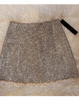 House of Harlow 1960 x Revolve Rhinestone Mini Skirt Sparkly Festival Coachella thumbnail 3
