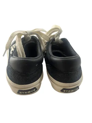 STRAYE Logan Black Flame Low-Top Skate Size 6.5 Women's 5 Men's Casual thumbnail 4