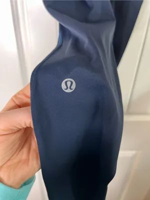 Lululemon Base Pace High-Rise Tight True Navy Size 0 Athletic Workout Classic thumbnail 3