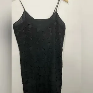 Equipment black v-neck slip dress Small thumbnail 3