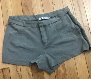 T by Alexander Wang side zip shorts thumbnail 1