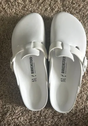Birkenstock Eva Boston Clogs Essentials White thumbnail 1