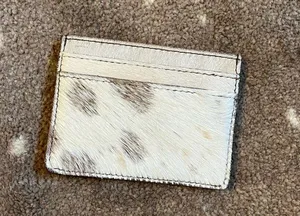 Cowhide Card Holder thumbnail 1