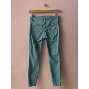 GAP Women's Teal Low Rise Skinny Jeans Size 24 thumbnail 10