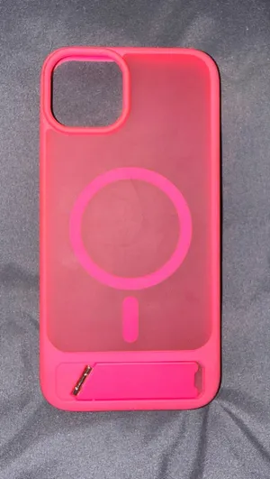Iphone 15 pro max case w/ stand Pink thumbnail 1