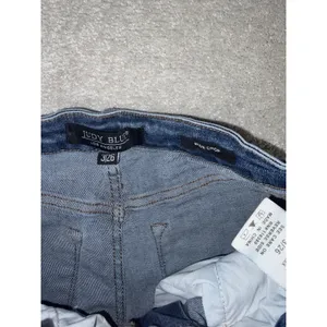 judy blue wide leg crop jeans 3/26 raw hem thumbnail 2