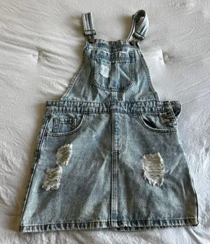 Forever 21 Denim Overall Dress thumbnail 1