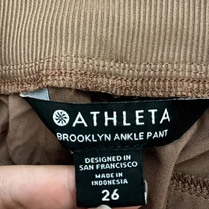 Athleta Brooklyn Ankle Pant Hearth Rose Neutral Hybrid Athleisure Plus Size 26‎ thumbnail 6