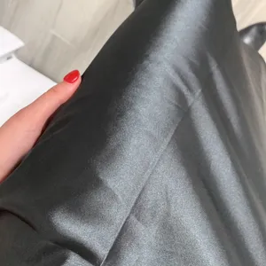Black Silky Midi Fit and Flare Skirt / Size XS-S thumbnail 5