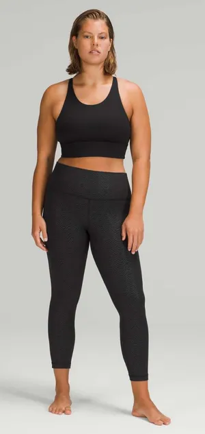 Lululemon Align High-Rise Pant Size 18 Aqueous Emboss Black 28" NWT thumbnail 1