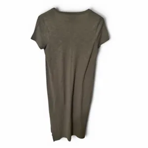 Madewell Olive Green T-Shirt Dress – Size Small – Short Sleeve Midi thumbnail 2