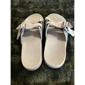 Chacos Chillos Slide Size 9 Strappy Sport Sandals purple shoes thumbnail 3