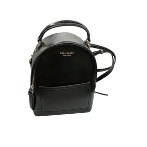 Kate Spade New York Black‎ Saffiano Leather Mini Backpack Convertible Crossbody thumbnail 10