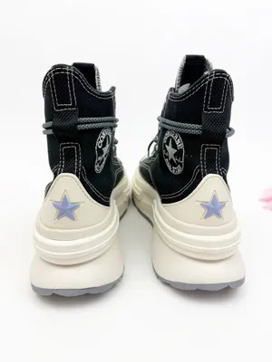 Converse All Star Run Star Legacy Cx High Top Platform Sneaker Black/Ultraviolet thumbnail 6