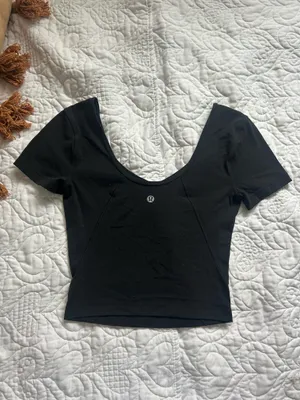 Lululemon Align Tee Black thumbnail 2