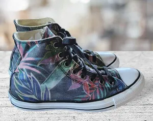 CONVERSE ALL STAR CHUCK TAYLOR TROPICAL SHOES Size 9 thumbnail 3