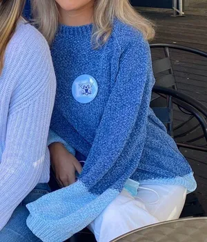 Gilli Boutique Blue Sweater Size L thumbnail 2