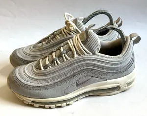 Nike Air Max DZ2629-001 Running Sneakers Silver Gray Size 8 thumbnail 1