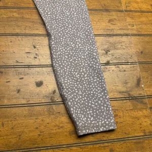 RBX Active Leggings Women Size M M‎ Grey White Speckled Print Athleisure thumbnail 4