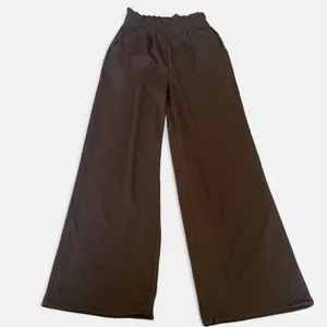 Halara Ribbed Frill Wide Adjustable Drawcord Pants Size XS New thumbnail 6