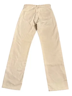Djerf Avenue Relaxed Jeans 100% Organic cotton button fly cream Size 25 NWOT thumbnail 5