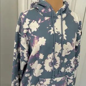 Adidas Originals Floral Tie Dye Pullover Hoodie thumbnail 6