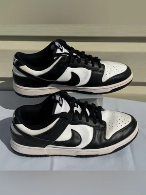 Nike Dunk Low Panda Black White Women’s 11 / Men’s 9.5 DD1503-101 thumbnail 2