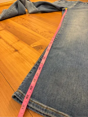 Anthropologie Pilcro Retro High Rise Flare Jeans Medium Wash Stretch Women’s 32 thumbnail 4