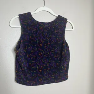 Women's Fleece Crop Polartec Sport Ski 80s 90s Gorpcore Whimsigoth M Winter thumbnail 5