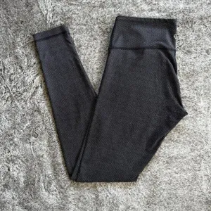 Lululemon Wunder Under Pant Sz 8 White Diamond Dot thumbnail 2