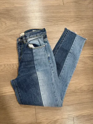 PACSUN Two-Tone Blue High-Rise Women’s Jeans Size 25 thumbnail 9