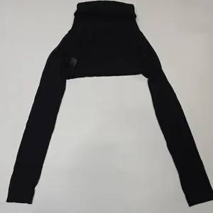 Superdown Camille Off Shoulder Top in Black thumbnail 8