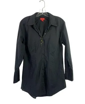 Elle Women's Black Long Sleeve Top thumbnail 1