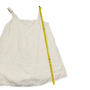 Reformation Cami Square Neck Mini Dress White Linen Clean Girl Minimalist Size 4 thumbnail 8