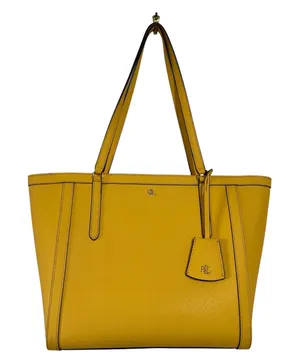 Yellow Ralph Lauren tote bag purse thumbnail 1