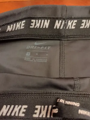 Nike Womens Power Essential Crop Tight Leggings Black Dri-Fit Size M thumbnail 8