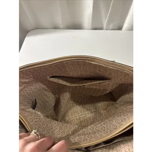 Guess Handbag Purse‎ Satchel Beige Tan 1981 Rope Handle Design Classic thumbnail 10