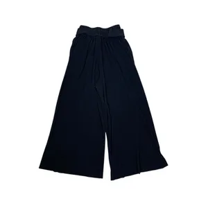 & Other Stories Black‎ Ribbed Wide Leg Palazzo Pants XS thumbnail 3