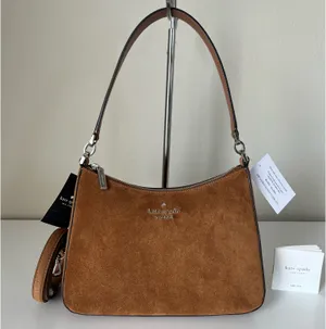 Kate Spade Margot Suede Medium Shoulder Bag thumbnail 1