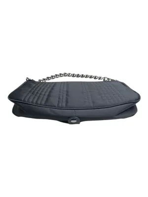 VanEli ❁ Sophisticated Metallic Gunmetal Chain Handle Bag Handbag ❁ Shiny Black thumbnail 8