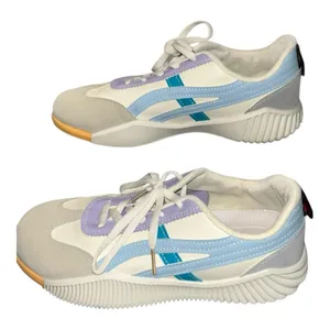 DF DE FLORANCE Cloudea™ women’s Sneakers Size 9.5 blue purple tan white thumbnail 6