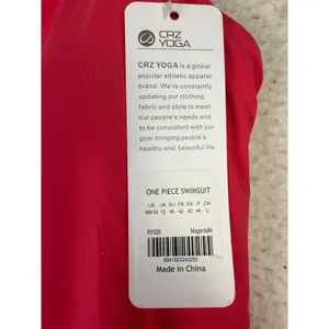 CRZ YOGA Women Swimsuit Modest Medium Swim Dress Tummy Control Adjustable YBack‎ thumbnail 4